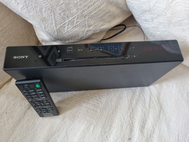 Sony Bluetooth CD HiFi Micro Music System with remote