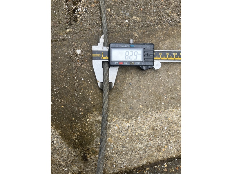 Wire rope/cable, galvanised. in Ryde