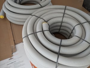 profi-air quiet vent classic grey pipe ducting 75mm in Newport