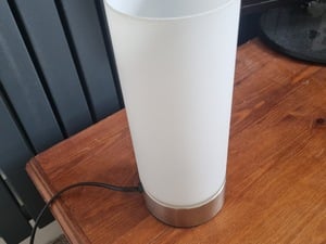 Opal Glass Touch Table Lamp with dimmer in Seaview