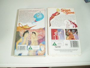 10 X Walt Disney Classic Collectable VHS Video Films.