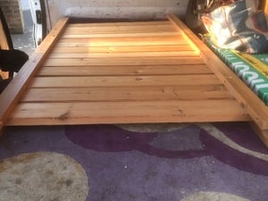 Substantial pine single bed in Ryde