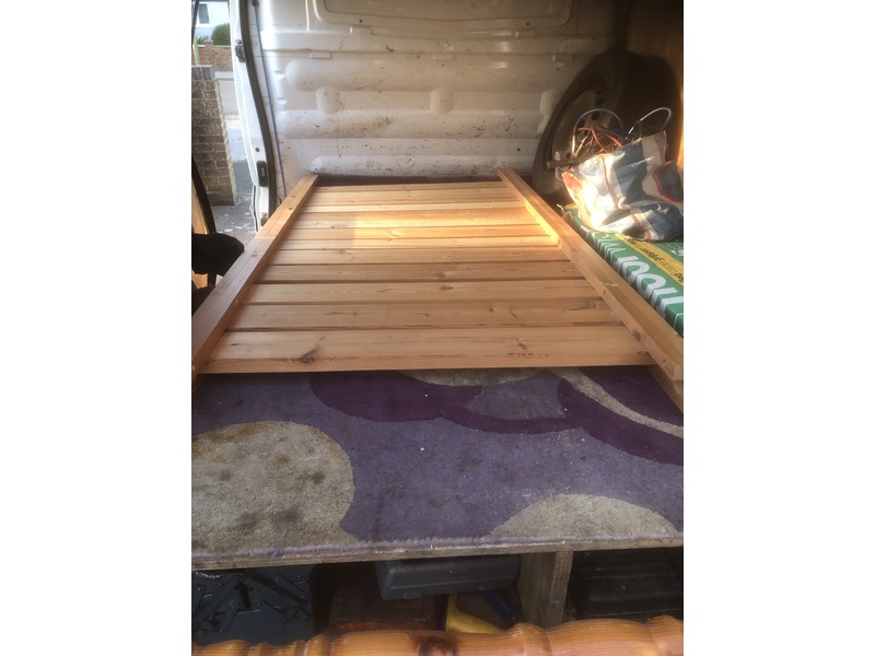 Substantial pine single bed in Ryde