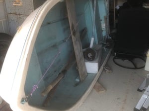 Fibreglass dinghy in Ryde