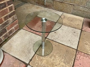Glass Top small table  in Bembridge