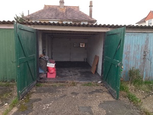 Lock up garage, Newport.