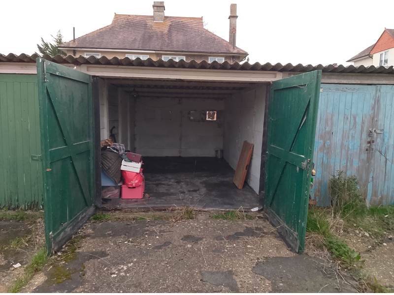 Lock up garage, Newport.