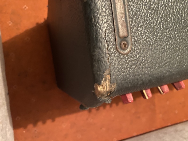 fender the twin red knob amp
