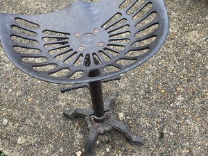 Kitchen Tractor Style Stools in Newport