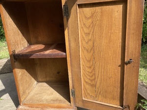 Antique Cupboard Wooden Unit Small Bedside Cabinet Storage Storage in Shanklin