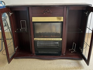 Electric fire and surround