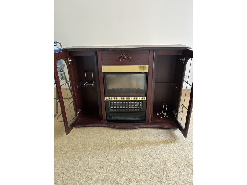 Electric fire and surround