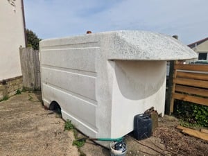 Fiberglass storage unit container BT van in Ryde