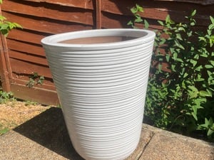 Large White garden Pot in Newport