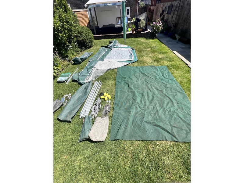 Bradcot Porch Awning with easy system frame Caravan and Motorhome Accessories