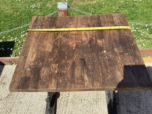 Cast end table in Sandown