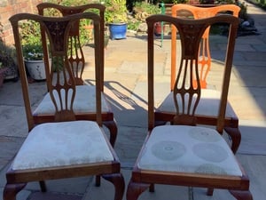 4 dining chairs in Cowes