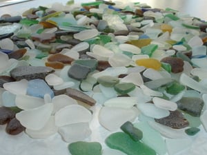 1 kg of Seaglass - good crafting quality in Bembridge