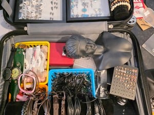 Case full of fashion accessories  in Ryde