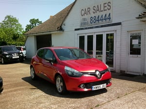 2015/65 Renault Clio 1.2 16v Play £5,995