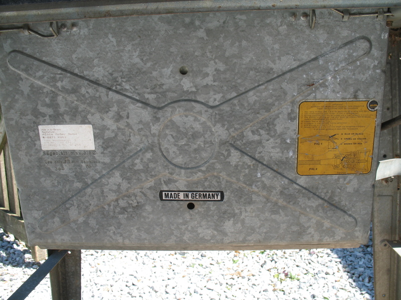 saw bench