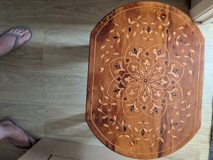 Lovely ornate Moroccan coffee table, in Freshwater