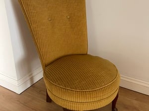 Art deco boudoir chair in Newport