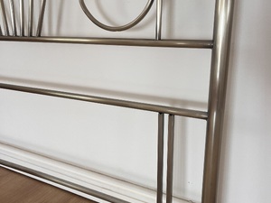 Metal double bed headboard  in Newport