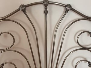 Metal double bed headboard  Other Bedroom Furniture in Newport
