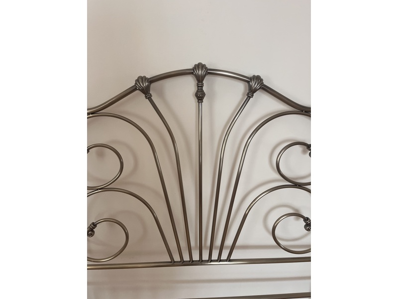 Metal double bed headboard  Other Bedroom Furniture in Newport