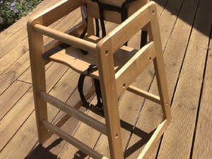 Quality wooden highchair in Seaview