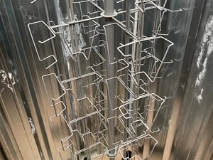 Card Holder.  Swinging. Good condition. Approx 5ft tall  in Freshwater