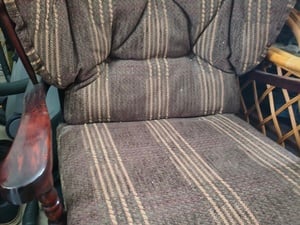 Winged back armchair in Sandown