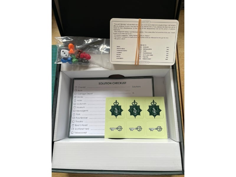 Sherlock Holmes Game Board Games in Ryde