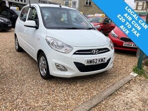 HW62  HYUNDAI I10 1.2 Active Hatchback 5dr Petrol Manual Euro 5 (85 bhp)