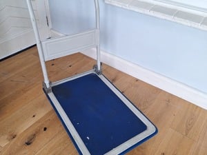 "DRAPER" 150 Kg  FOLDING PLATFORM 4 WHEEL TROLLEY in Ventnor