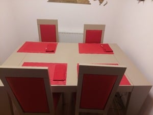 Extendable Dining Table and 4 Chairs in Shanklin