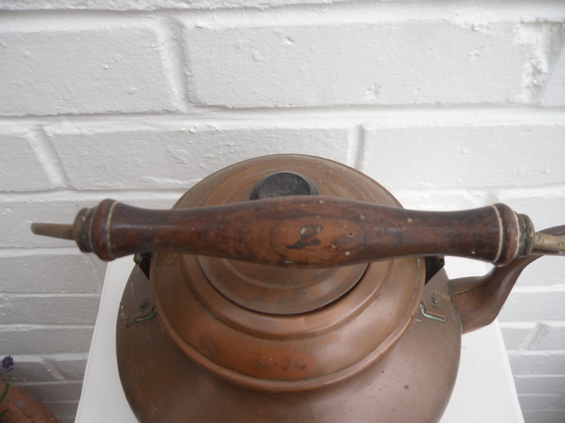 VINTAGE  COPPER / BRASS  KETTLE Other Antiques in Newport