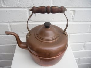 VINTAGE copper / brass kettle in Newport