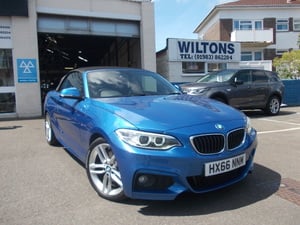 2016 BMW 220D M SPORT CABRIOLET AUTOMATIC