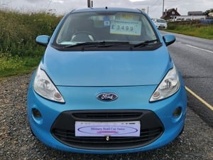 **£35 PER YEAR ROAD TAX** FORD KA ZETEC 2013 - 62 PLATE ISLAND REG IN DIVE BLUE METALLIC.