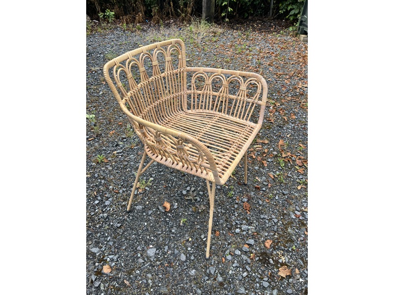 Wicker arm chair  in Cowes