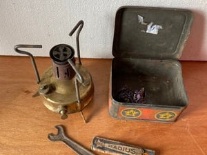 vintage Swedish pressurized portable camping stove in Seaview