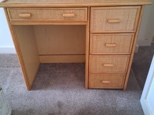 Wicker Effect desk top in Bembridge