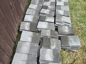 Hanging outdoor wall tiles in Ryde