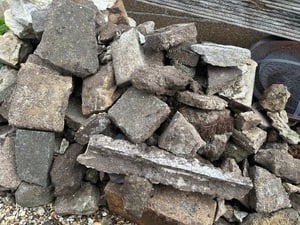 Hardcore and garden rocks in Sandown