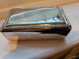 Vintage Silver Plated Jewellery Box in Freshwater