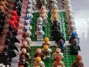 Star wars lego figures and vehicles in Ryde