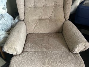 Reclining Armchair with footrest  in East Cowes