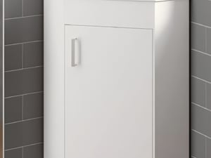 Corner sink vanity unit in Cowes